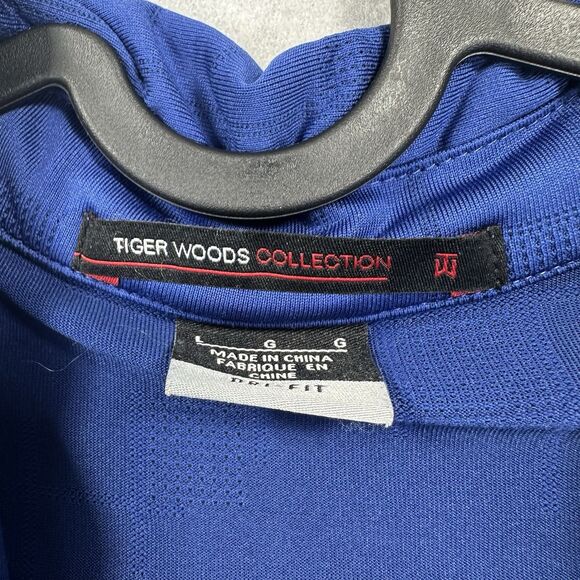 Nike Dri-Fit Tiger Woods Collection Men's L Polo TPC Scottsdale Embroidered Logo - Picture 7 of 12